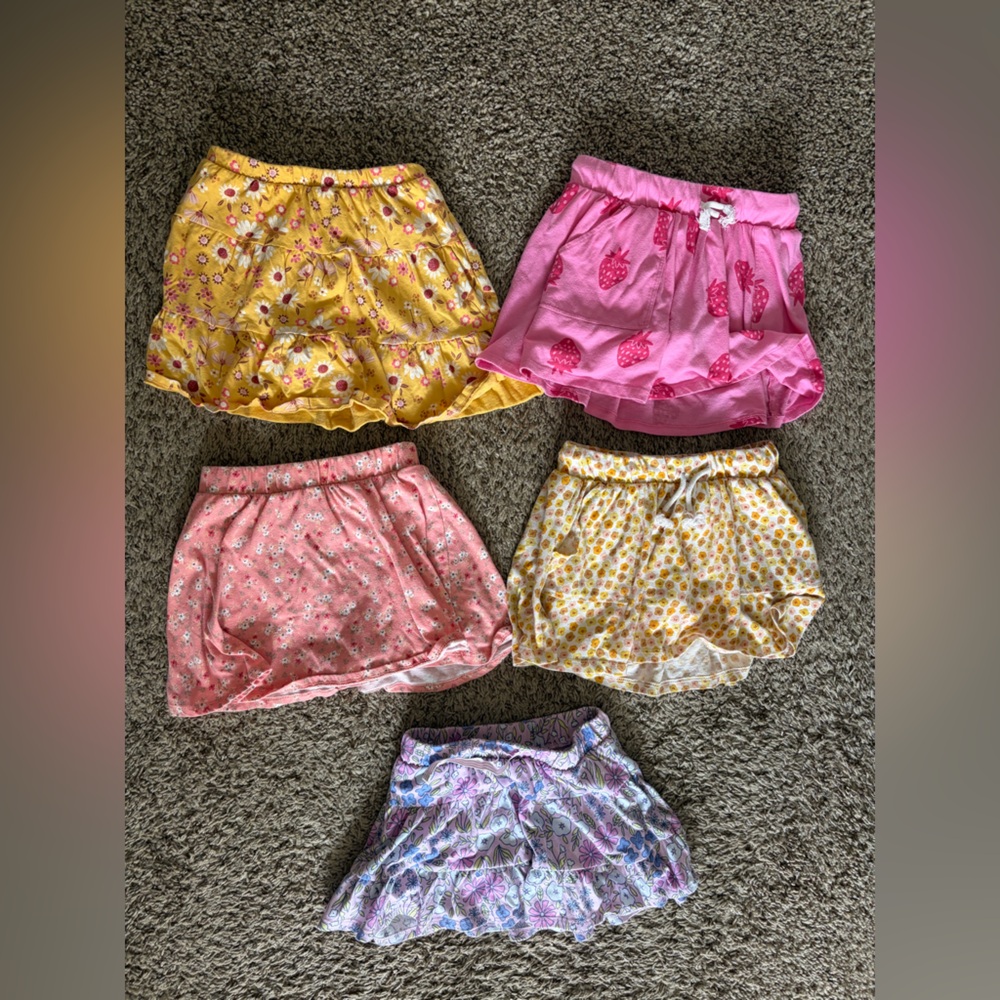 Girls size 6 Cartwheel Skirts